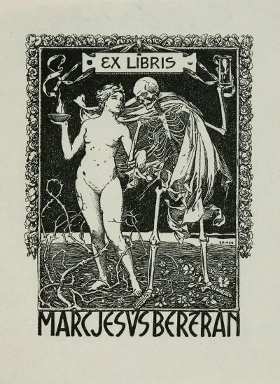Bookplate Of March Jesus Bertran