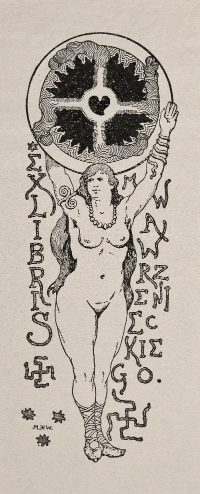 Bookplate Of Marian Wawrzeniecki 2