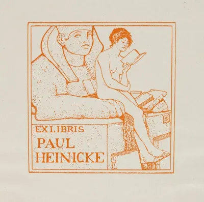 Bookplate Of Paul Heinicke