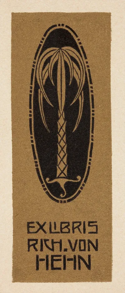 Bookplate Of Rich Von Hehn
