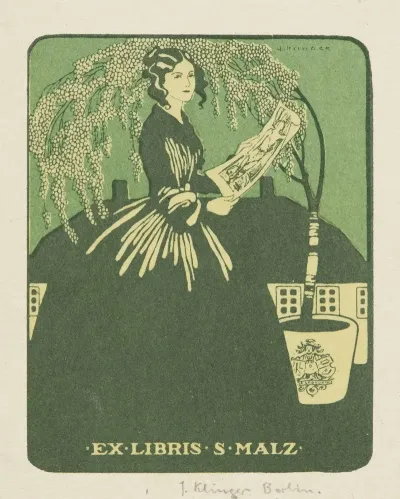 Bookplate Of S Malz 2