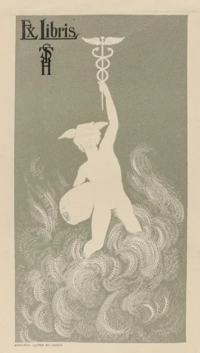 Bookplate Of The Society School Of Economics
