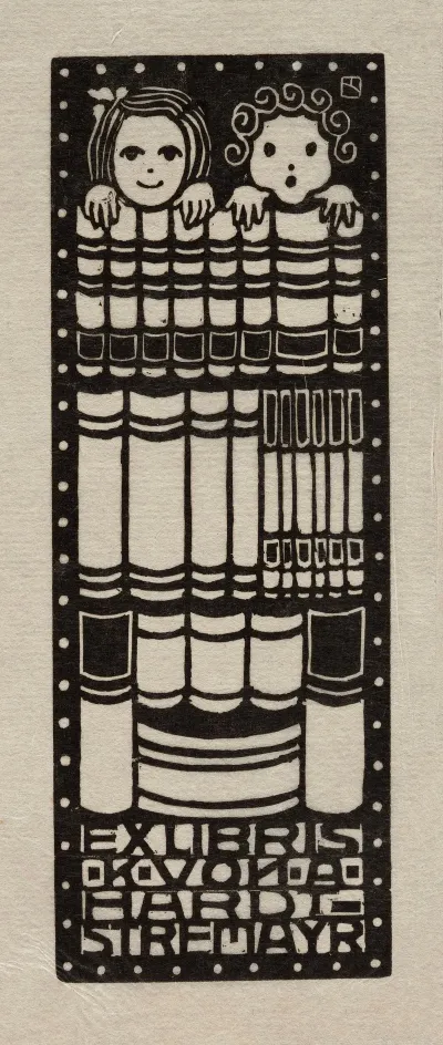 Bookplate Of Von K A Hardt Stremayr