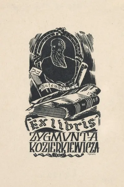 Bookplate Of Zygmunt Kozierkiewicz