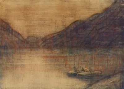 Boot Auf Dem Lago Maggiore