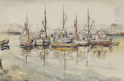 Boote Im Hafen