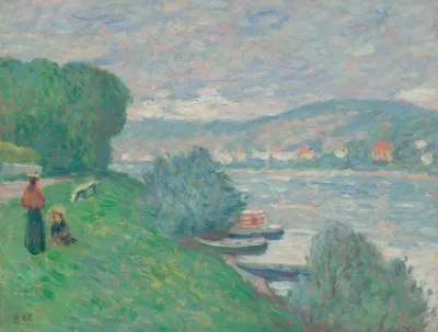 Bord De La Seine A Meulan