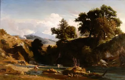 Bords De Lanio Aux Environs De Tivoli