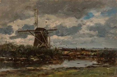 Bords Du Gein Pres Dabcoude The River Gein Near Abcoude