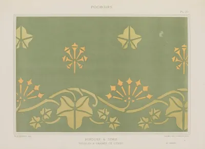 Bordure Et Semis Feuilles Graines De Lierre