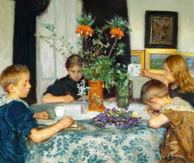 Born Der Male Foraarsblomster
