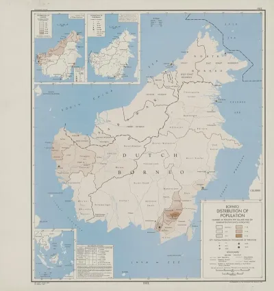 Borneo Distribution Of Population