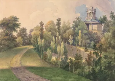 Boschbeek Garden Building In Grounds Of Boschbeek With Octagonal Turret