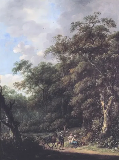Boslandschap Met Erminia Bij De Herders