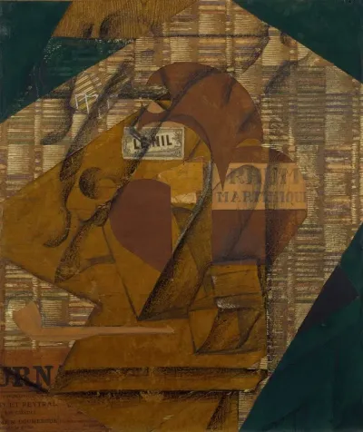 Bottle Of Rum And Newspaper