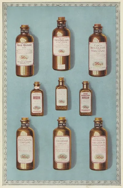 Bottles Of Chocolate Flavored Medicines