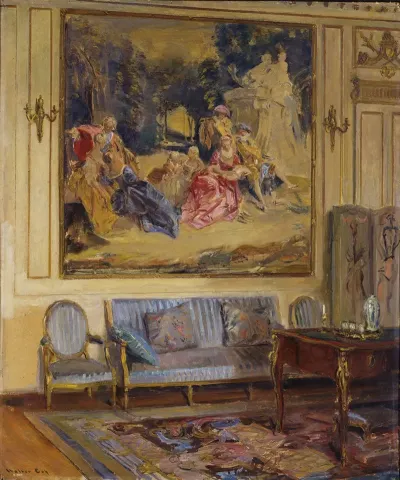 Boudoir Chateau De Chaalis 2