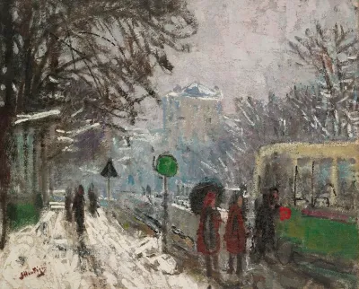Boulevard Bineau Sur La Neige