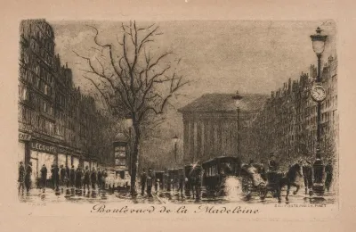Boulevard De La Madeleine