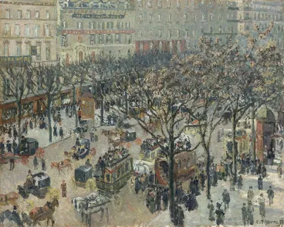 Boulevard Des Italiensmorning_sunlight