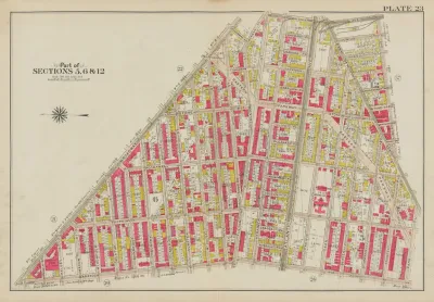 Bounded By Conway Street Norman Place Van Sinderen Avenue Liberty Avenue East New York Avenue Park Place Saratoga Avenue And Broadway