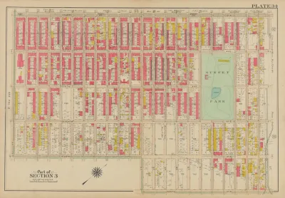 Bounded By Fourth Avenue 38th Street Ninth Avenue 49th Street Eighth Avenue And 60th Street
