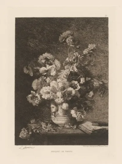 Bouquet De Pavots 2