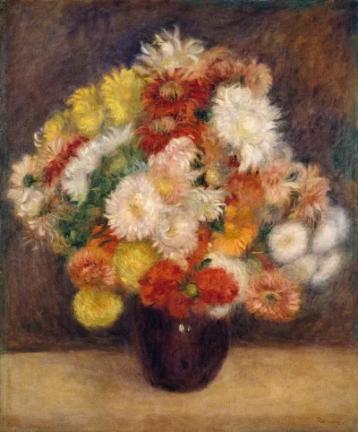 Bouquet Of Chrysanthemums
