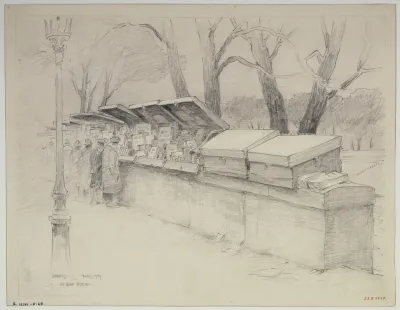 Bouquinistes Sur Le Quai Dorsay