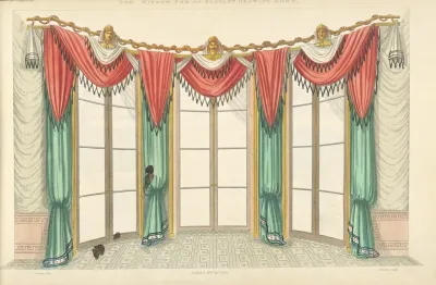 Bow Window For An Elegant Drawing Room