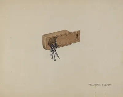 Box For Nails And Pins