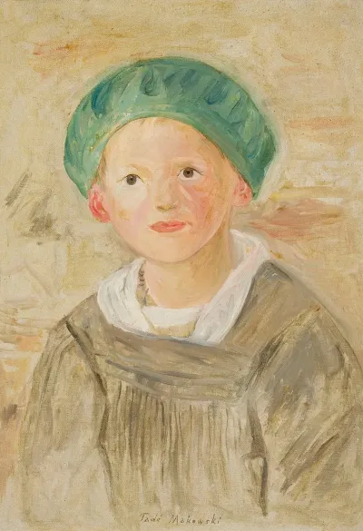 Boy In A Green Cap