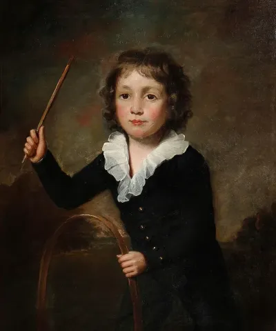 Boy With A Hoop