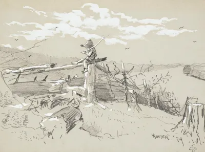 Boy With A Stick
