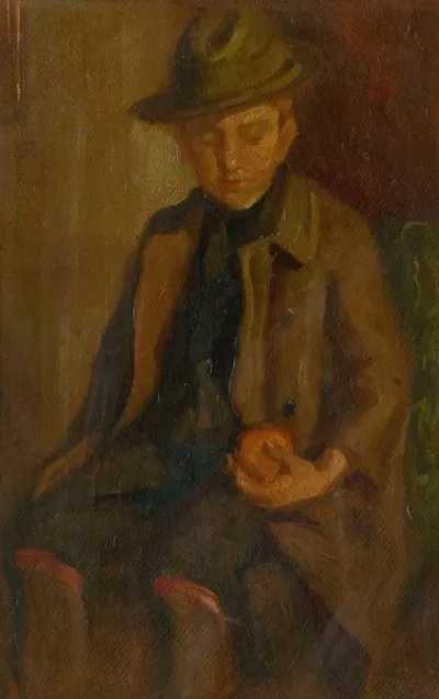 Boy With An Apple