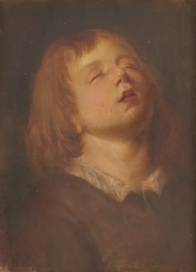 Boy With Closed Eyes