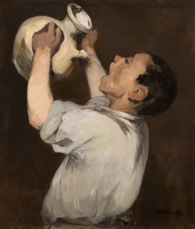 Boy With Pitcher La Regalade