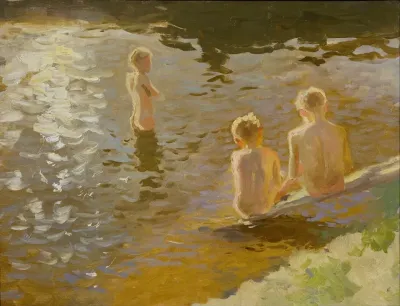 Boys Bathing 3