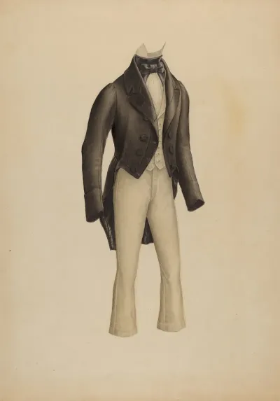 Boys Coat And Trousers