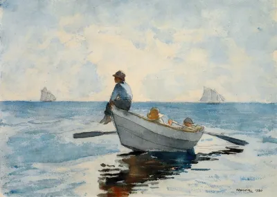 Boys In A Dory 2