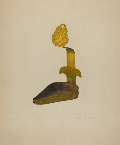 Brass Betty Lamp