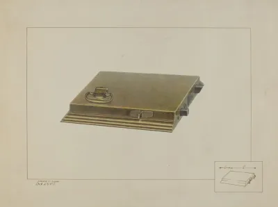 Brass Box Lock