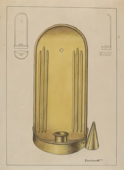 Brass Candle Holder