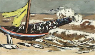 Braunes Meer Mit Mowen