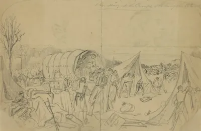 Breaking Up The Camps Of The Army Of The Potomac