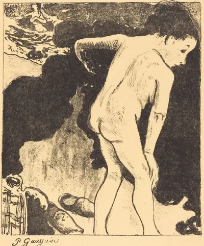 Breton Bathers Baigneuses Bretonnes