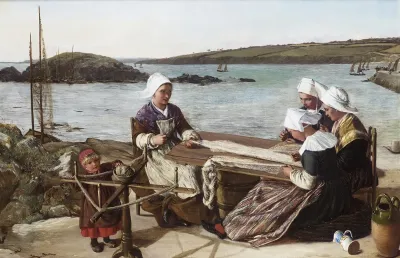 Breton Fishermens Wives