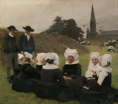 Breton Women At A Pardon
