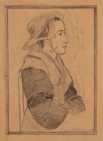 Bretonne De Profil