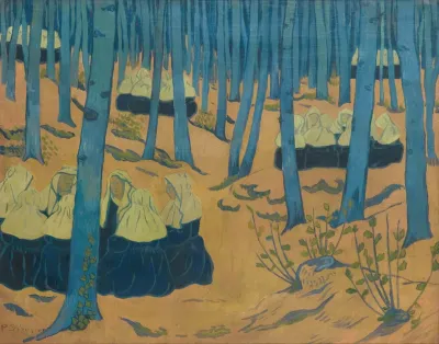 Bretonnes Reunion Dans Le Bois Sacre